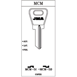 LLAVE ACERO MCM-5D JMA