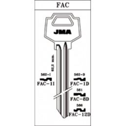 LLAVE ACERO FAC-12D JMA