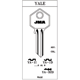LLAVE ACERO YA-1D JMA