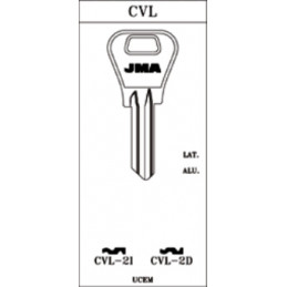 LLAVE ACERO CVL-2I JMA