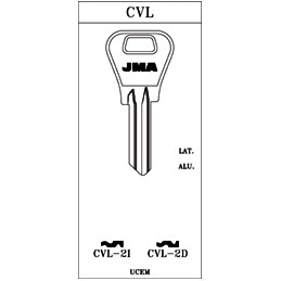 LLAVE ACERO CVL-2D JMA
