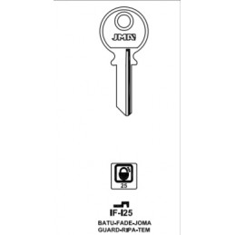 LLAVE ACERO IF-I25 JMA