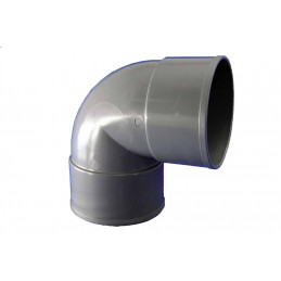 CODO EVACUACION PVC H-H 87º...