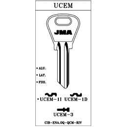 LLAVE ACERO UCEM-1D JMA