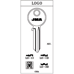 LLAVE ACERO LO-1D JMA