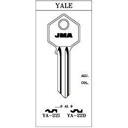 LLAVE ACERO YA-22D JMA