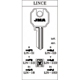 LLAVE ACERO LIN-18D JMA